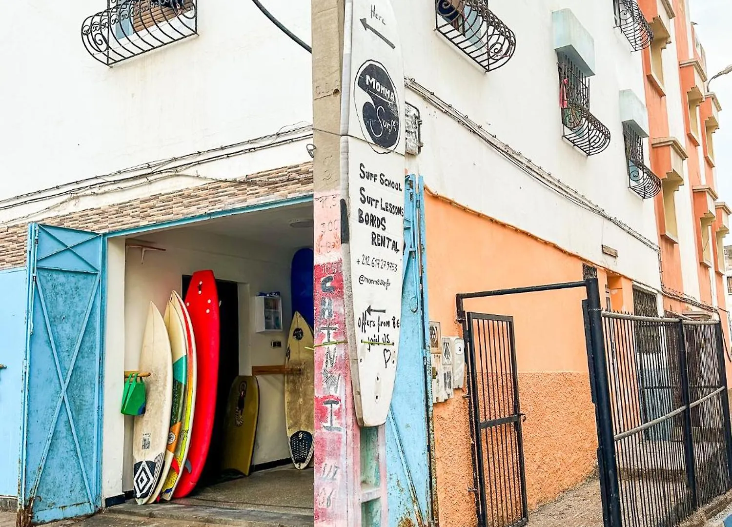 Auberge de jeunesse Single Bed - Cozy Dormitory - Surf Territory Agadir Maroc